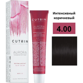 Крем-краска для волос «Cutrin» Aurora, 4.00, 60 мл