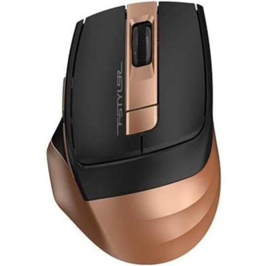 Мышь «A4Tech» Fstyler, FG35, bronze, золотистый/черный