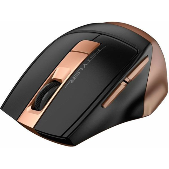 Мышь «A4Tech» Fstyler, FG35, bronze, золотистый/черный