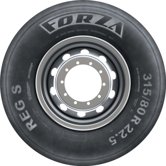 Грузовая шина «KAMA» Forza Reg S, 315/80R22.5 154/150K