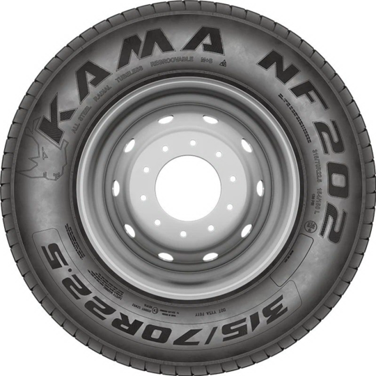 Грузовая шина «KAMA» NF 202, 245/70R17.5 136/134M M+S