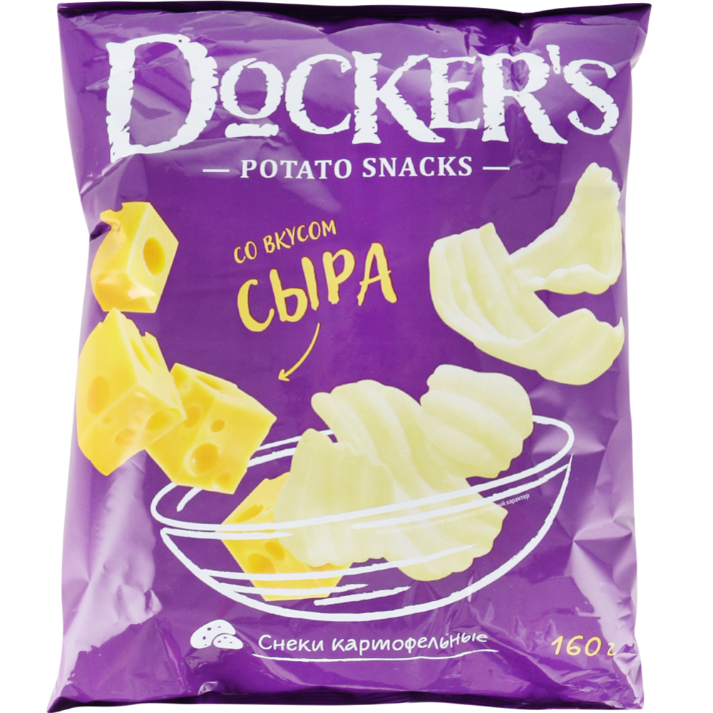 Снеки «Docker's» со вкусом сыра, 160 г #0