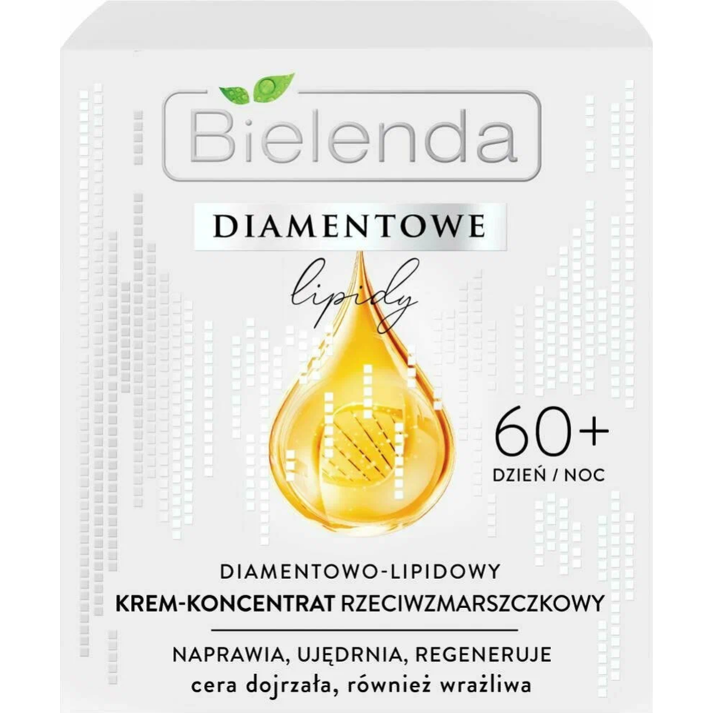 Крем для лица «Bielenda» Diamond Lipids, против морщин, 60+ алмазнолипидный, 50 мл