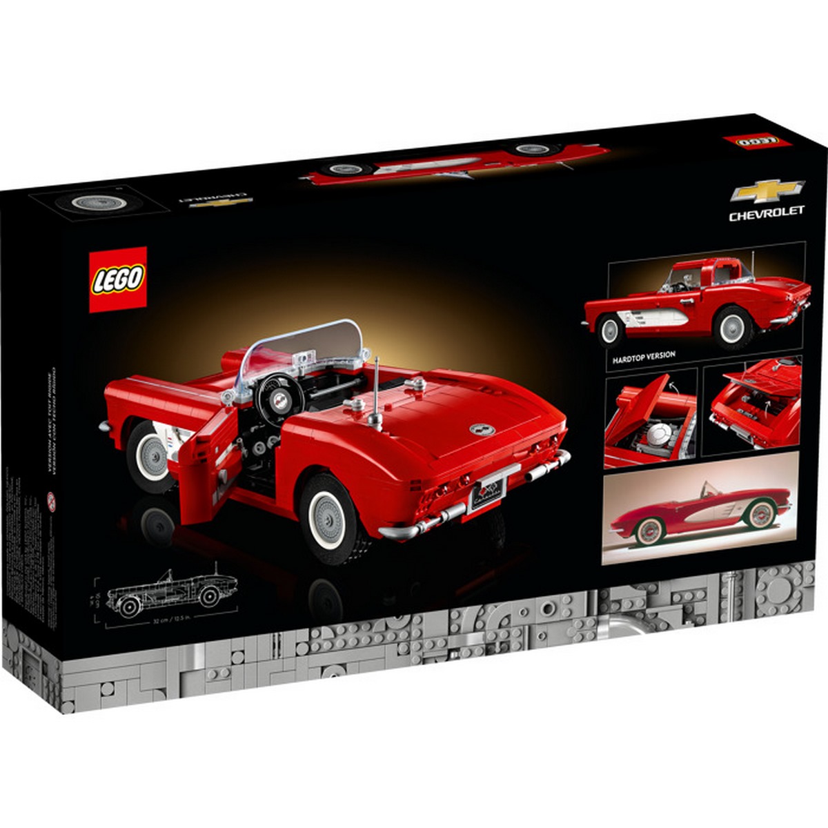 Конструктор LEGO 10321 Chevrolet Corvette 1961