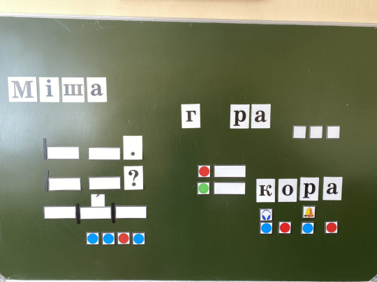 Наглядное пособие «От буквы – к слову»