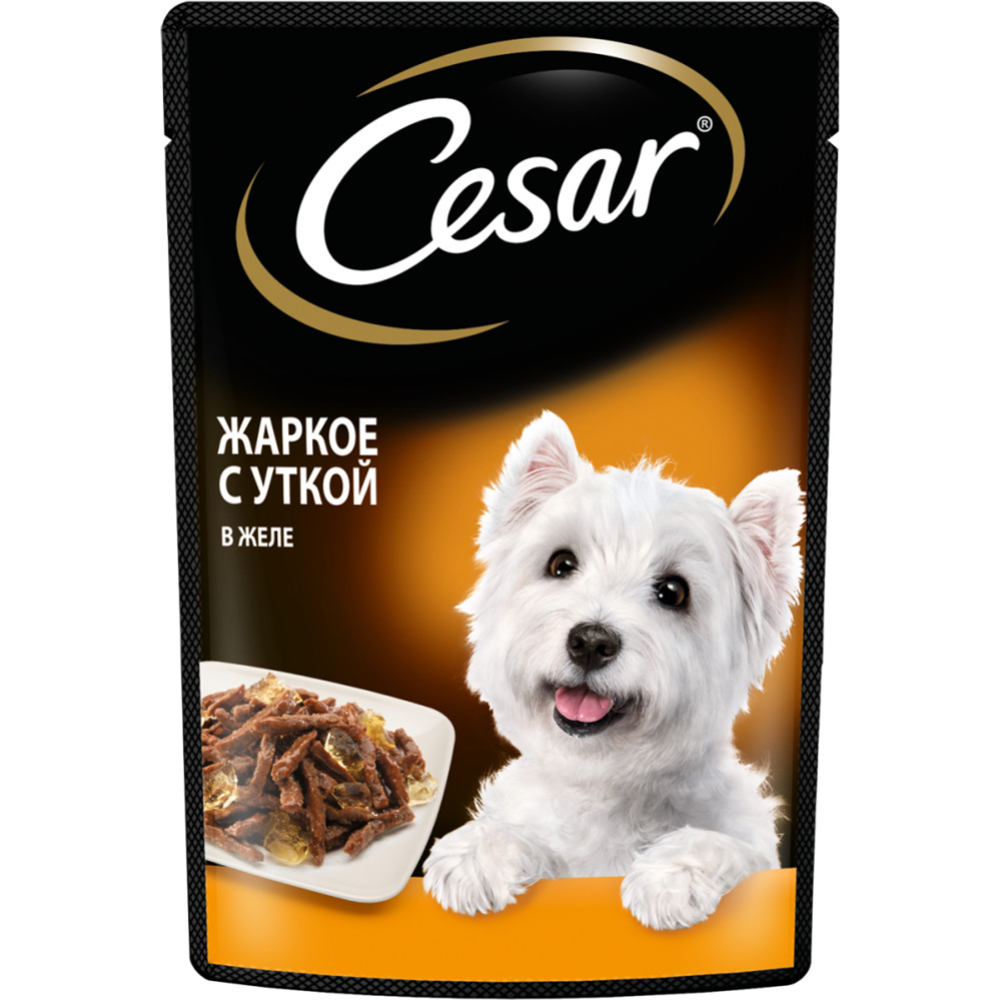 Корм для собак «Cesar» жаркое с уткой, 85 г #1