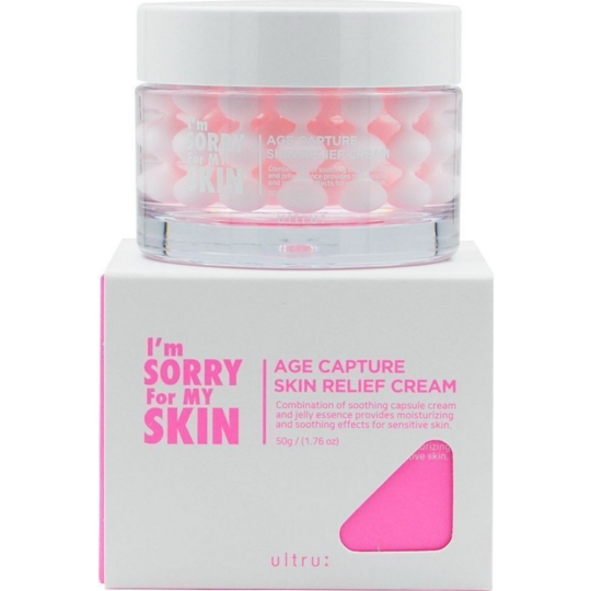 Крем для лица «I'm Sorry for My Skin» Age Capture Skin Relief Cream, успокаивающий, 50 г