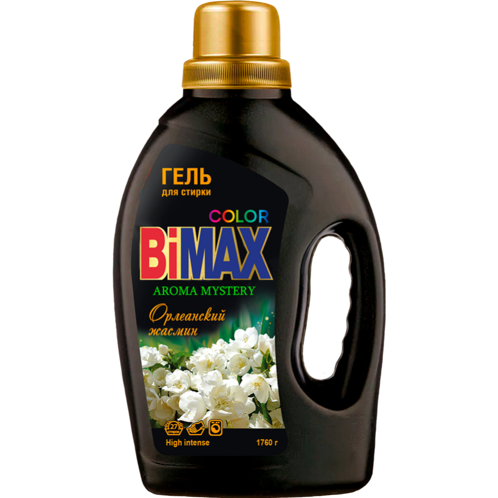 Срочный товар! Гель для стирки «BiMax» Color Aroma Mystery, Орлеанский жасмин, 1.76 кг