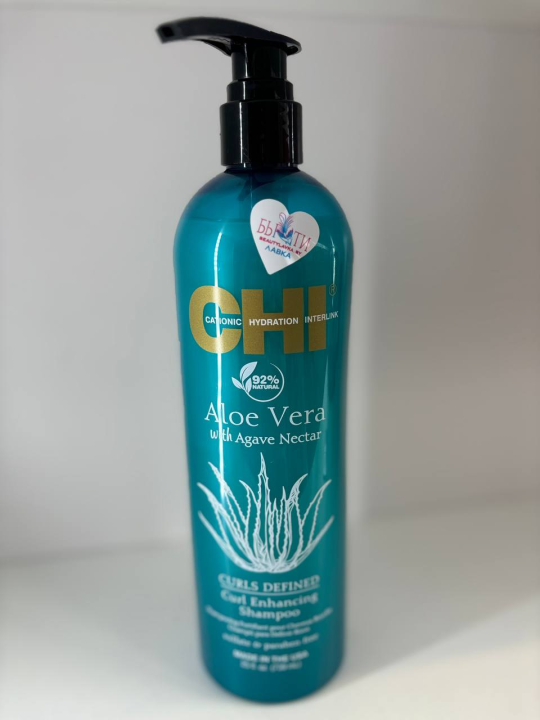 CHI ALOE VERA With Agave Nectar Shampoo - Шампунь с алоэ и нектаром агавы 739 мл