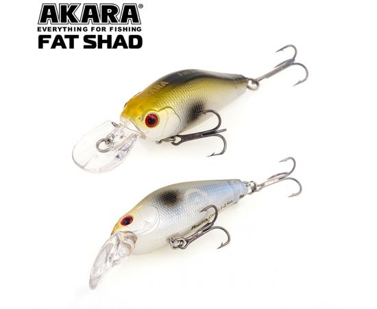 Воблер Akara Fat Shad 55 F цвет A77