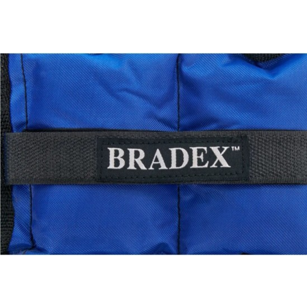 Утяжелитель спортивный «Bradex» SF 0741, синий, 1 кг, 2 шт