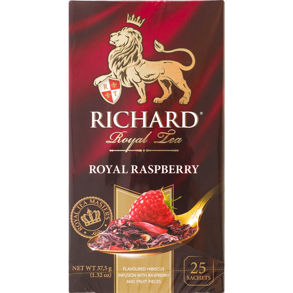 Чайный на­пи­ток «Richard» Royal Raspberry, 25х1.5 г