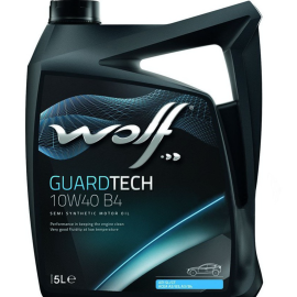 Масло моторное «Wolf» Guardtech В4, 10W-40 5 л