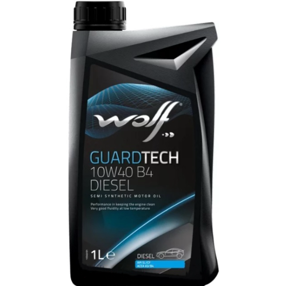 Картинка товара Масло моторное «Wolf» Guardtech, B4 Diesel, 1 л