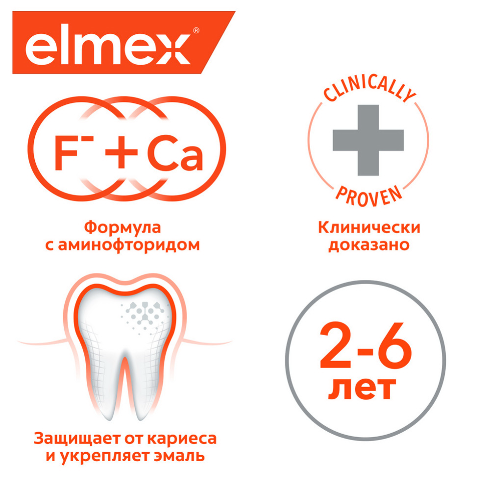 Детская зубная паста «Elmex» Chidren's, 50 мл #4