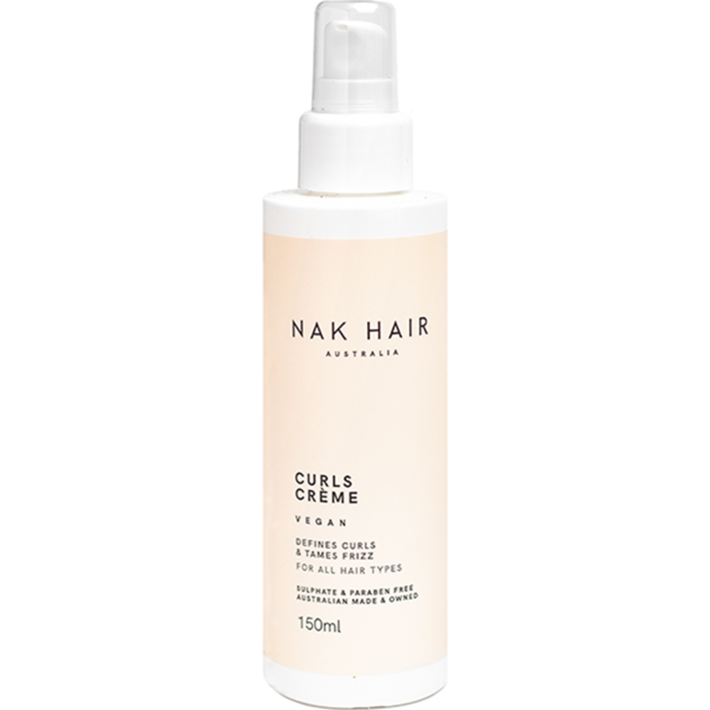 Картинка товара Крем для укладки волос «NAK» Curls Creme, средняя фиксация, 150 мл