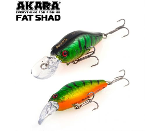 Воблер Akara Fat Shad 55 F цвет A99