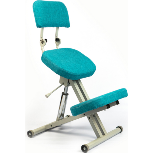 Стул ортопедический «ProStool» Comfort Lift, бирюзовый