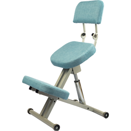 Стул ортопедический «ProStool» Comfort Lift, голубой