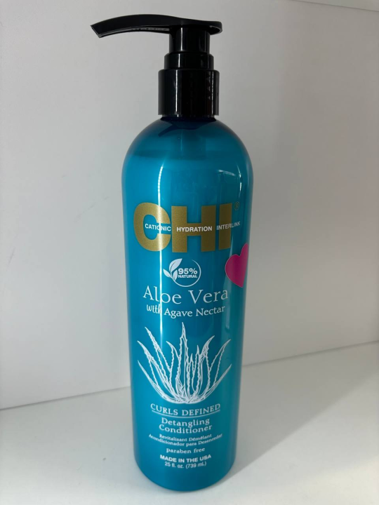 CHI ALOE VERA With Agave Nectar Conditioner - Кондиционер с алоэ и нектаром агавы 739 мл