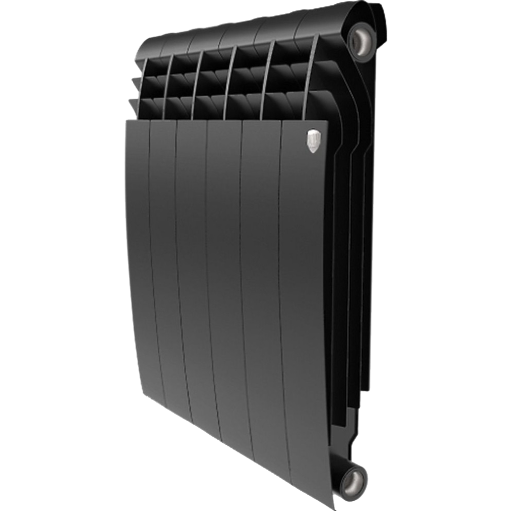 Радиатор отопления «Royal Thermo» Biliner 500 Noir Sable, 8 секций