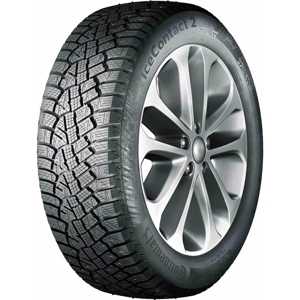 Зимняя шина «Continental» IceContact 2 SUV, 225/65R17 106T, шипы