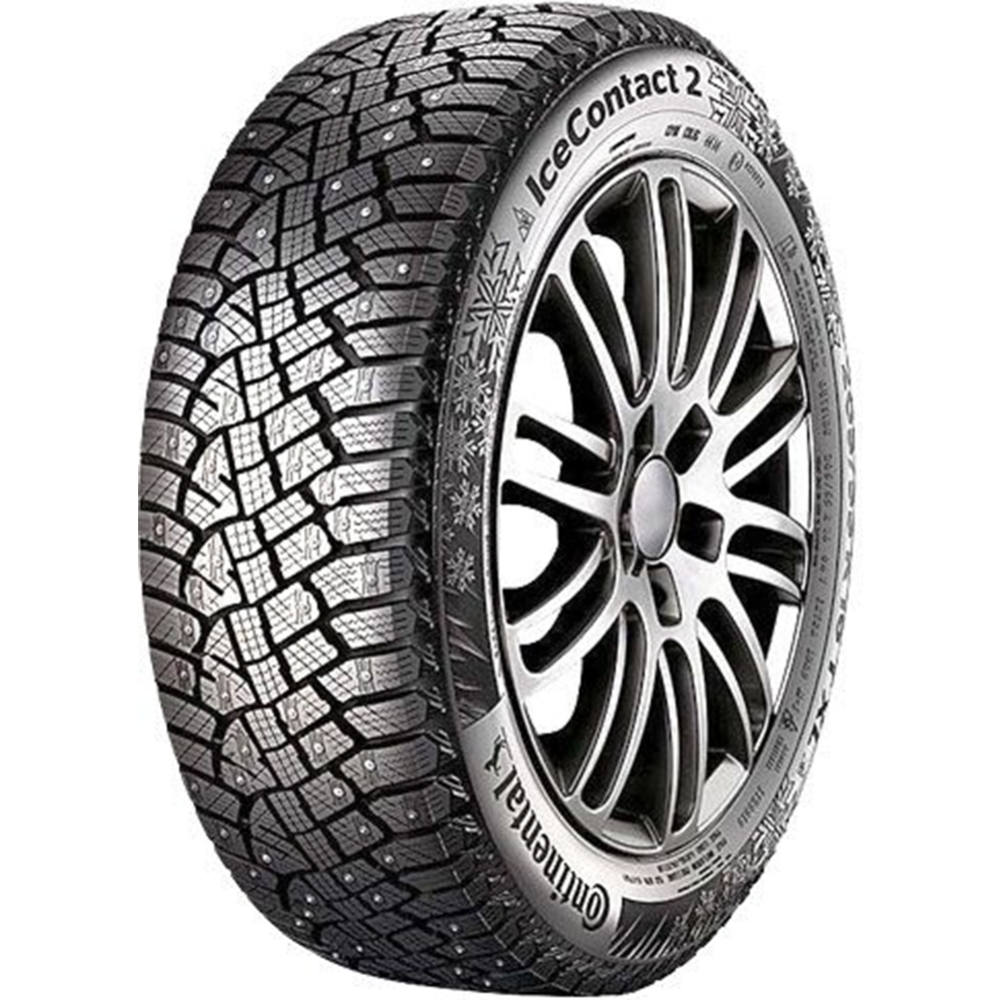 Зимняя шина «Continental» IceContact 2, 185/60R15 88T, шипы