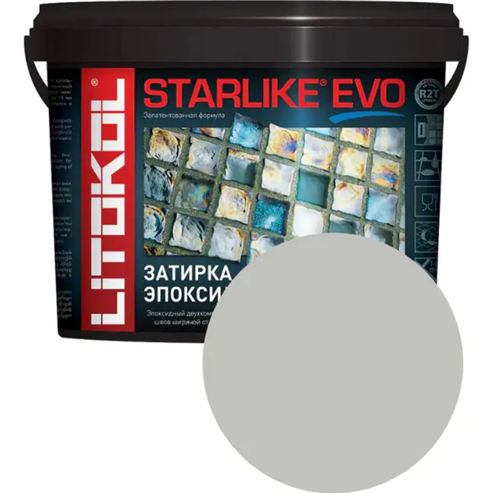 Картинка товара Фуга «Litokol» Starlike Evo 105, титан, 1 кг