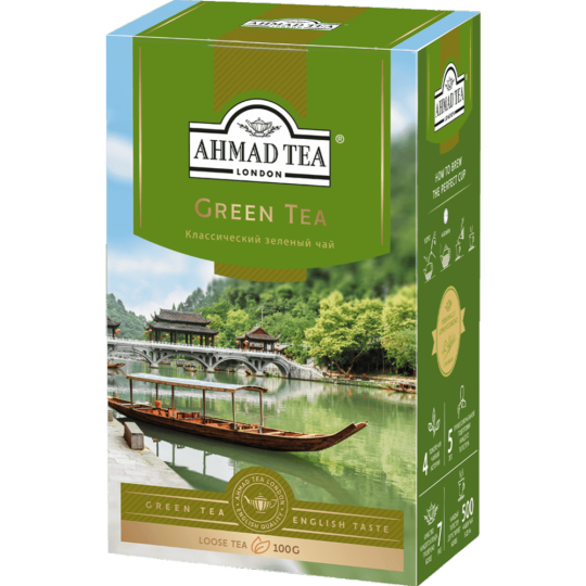 Чай зеленый «Ahmad Tea» 100 г