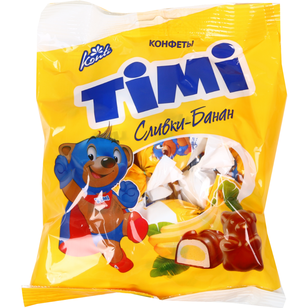 Конфеты «Timi» сливки-банан, 155 г #0