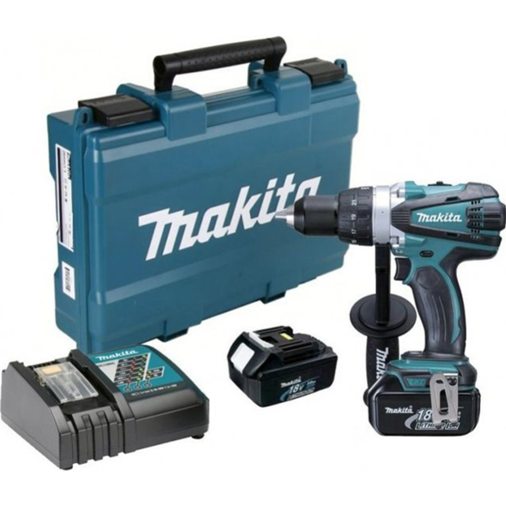 Дрель-шуруповерт «Makita» DDF 458 RFE