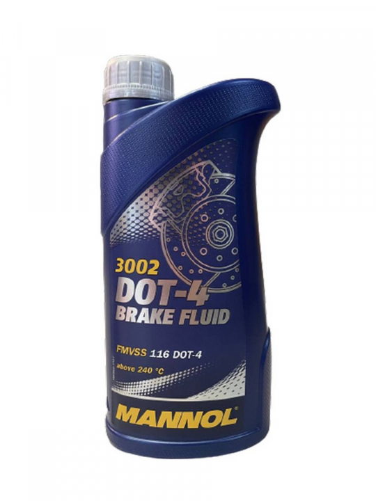 Тормозная жидкость Mannol Brake Fluid DOT-4 3002 1л