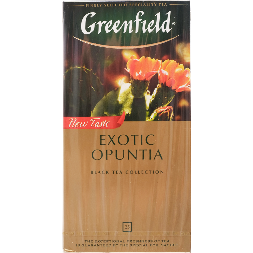 Чай гринфилд опунция. Exotic Opuntia Greenfield чай. Гринфилд Экзотик опунция. Гринфилд Exotik чай exotic Opuntia. Чай Гринфилд Экзотик опунция черн 25пак*1,5гр.