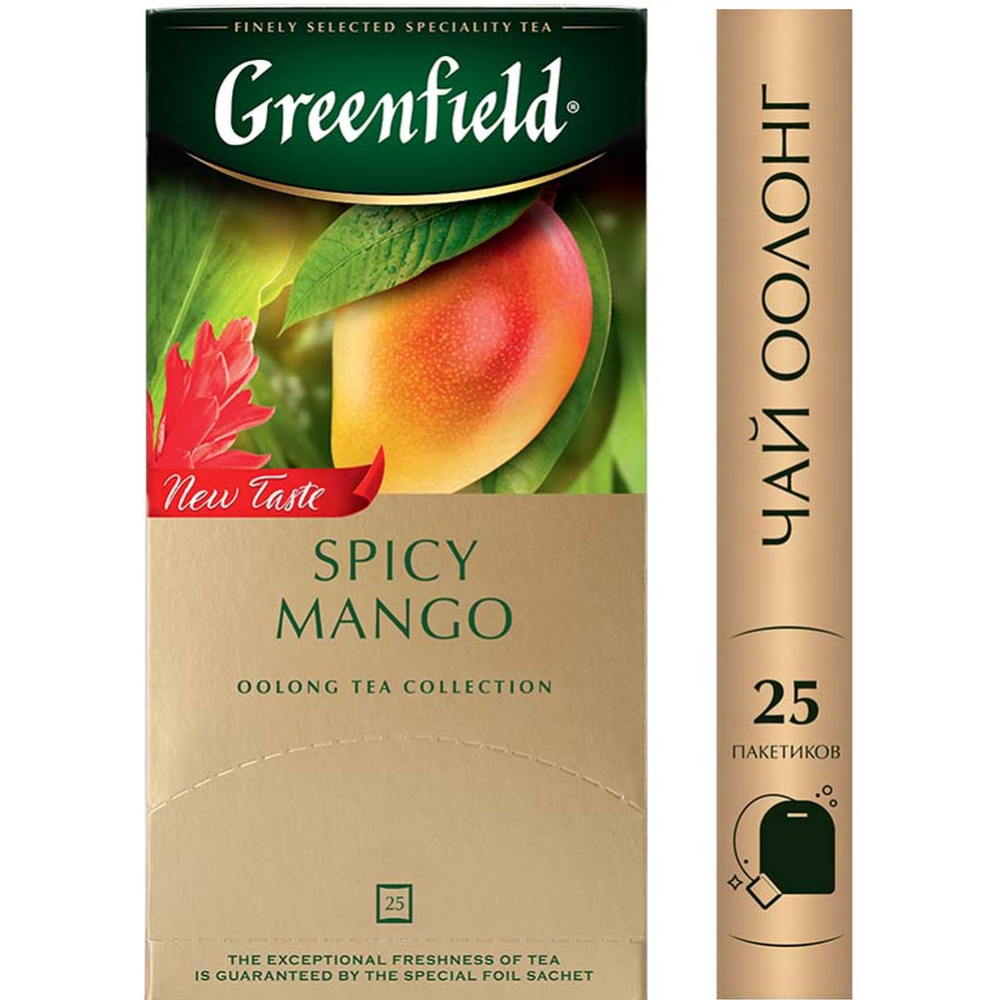 Чай оолонг «Greenfield» Spicy Mango, 25Х1.5 г #0