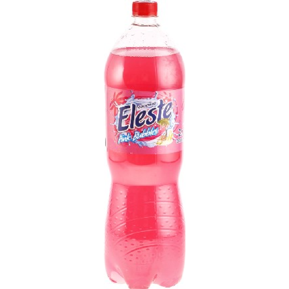Напиток сильногазированный «Eleste Cocktails» Pink Bubbles, 2 л #0