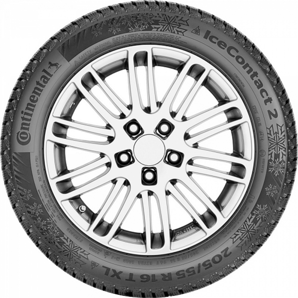 Зимняя шина «Continental» IceContact 3, 235/55R20, 105T, шипы