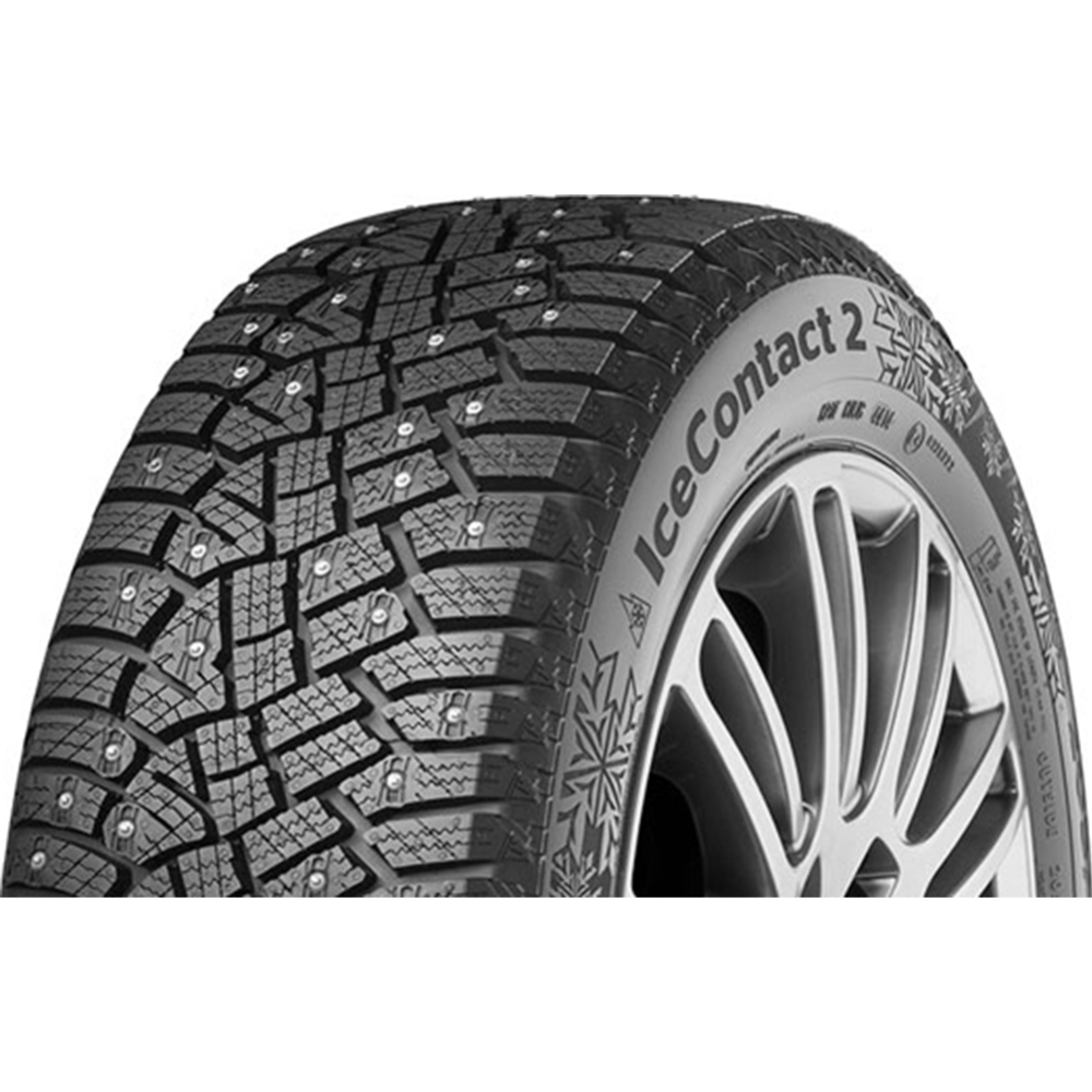 Зимняя шина «Continental» IceContact 3, 235/55R20, 105T, шипы