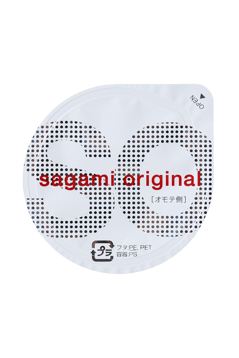 Презервативы Sagami, original 0.02, полиуретан, 19 см, 5,8 см, 12 шт.