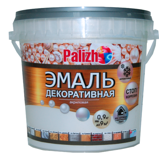 Эмаль «Palizh» Декоративная, жемчуг, 900 г