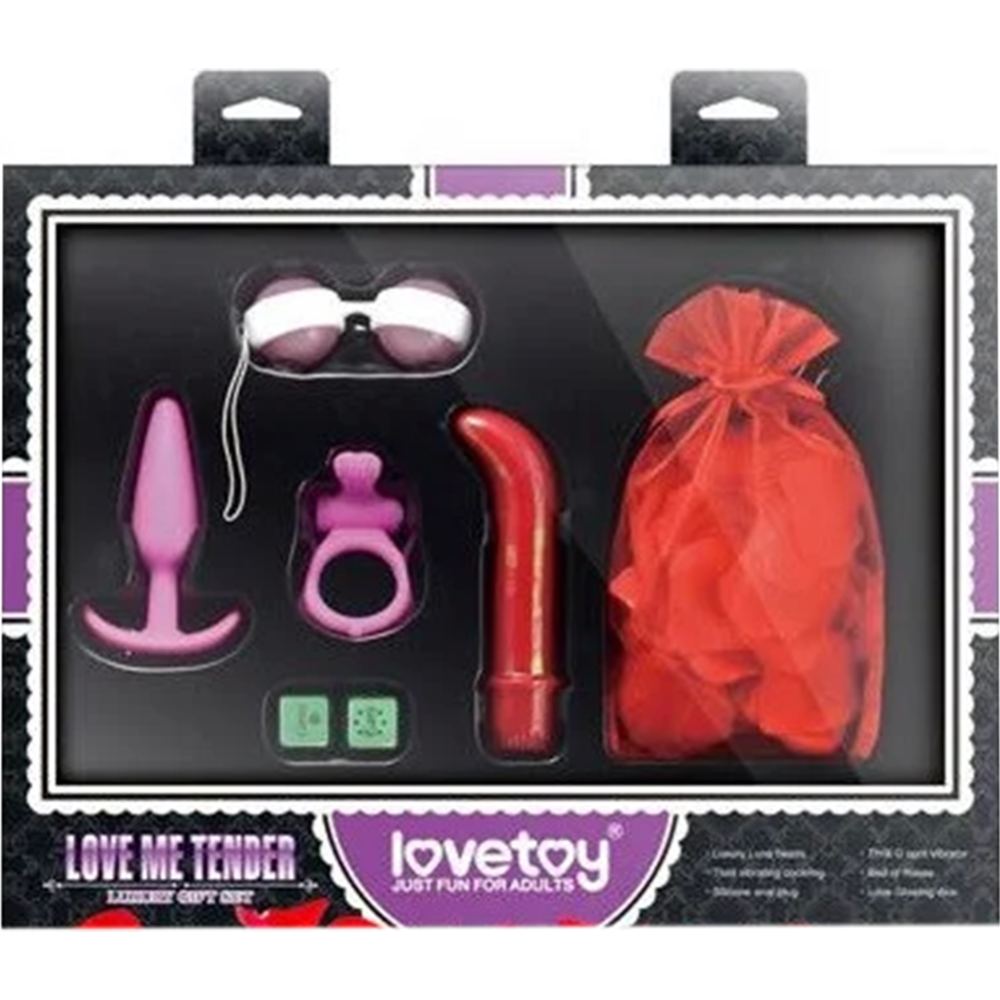 Набор для эротических игр «Lovetoy» Love Me Tender Luxury Gift Set, LV1524  купить в Минске: недорого, в рассрочку в интернет-магазине Емолл бай