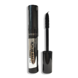 Farres 6052 Водостойкая черная тушь для ресниц Super Black Volume Mascara