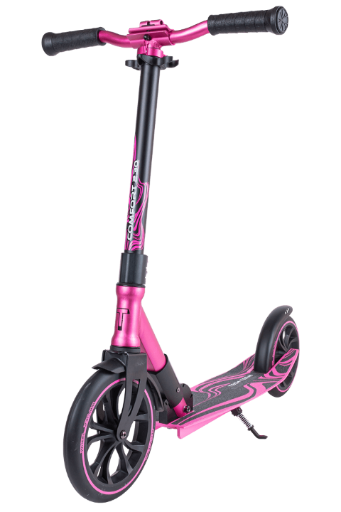 Самокат «Tech Team» COMFORT 230R black/pink