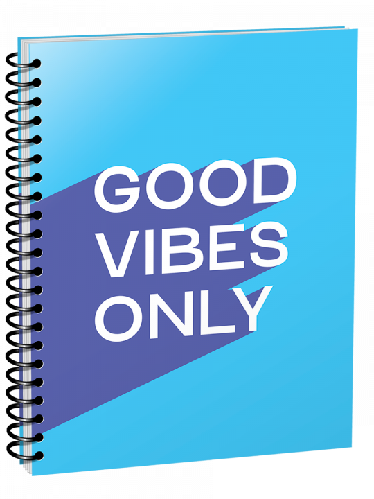 Скетчбук Good Vibes Only