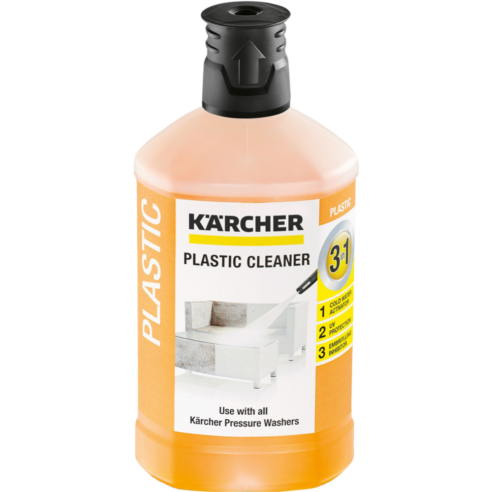 Картинка товара Средство для чистки пластмасс «Karcher» 3 в 1, 6.295-758.0, 1 л