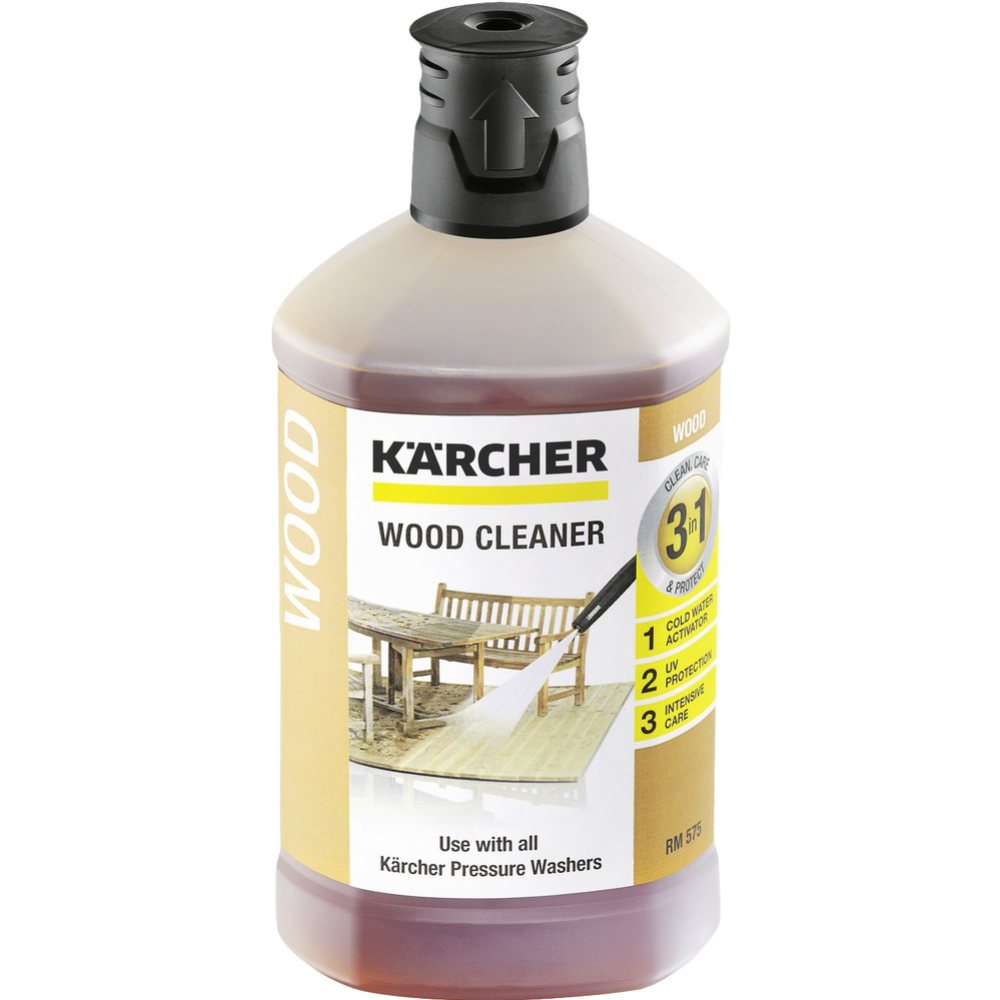 Средство для чистки древесины «Karcher» 3 в 1, 6.295-757.0, 1 л