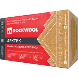 Минеральная вата «Rockwool» Арктик Лайт Баттс Д Экстра, 1000x600x100 мм