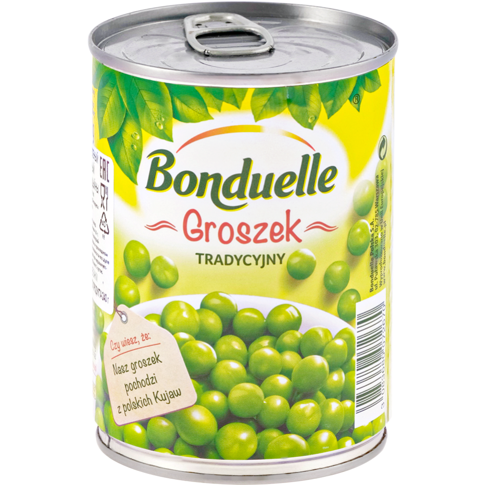Горошек зеленый «Bonduelle» консервированный, 400 г #0