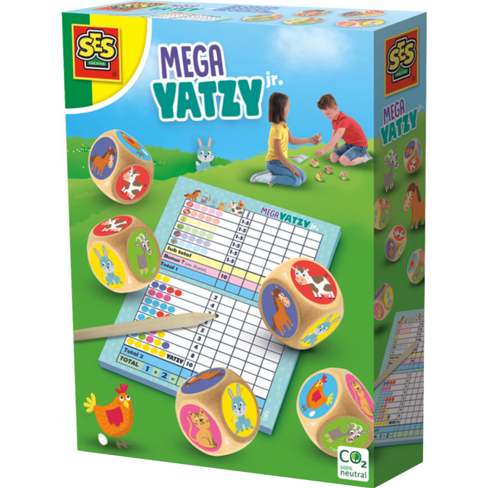 Игровой набор «SES Creative» Игры в кости Mega Yatzy, 2294