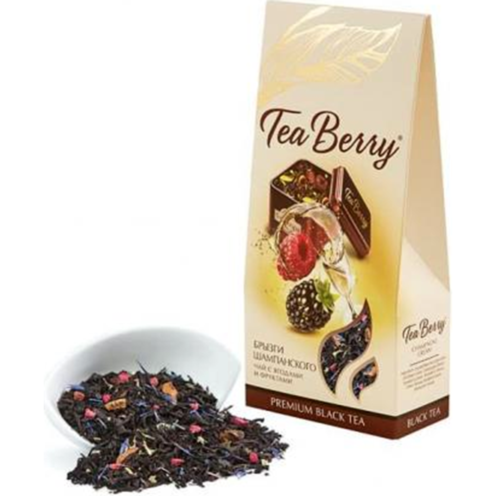 Чай черный  «Tea Berry»  Брызги шампанского, 100 г #0
