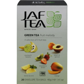 Чай зеленый «Jaf» ассорти фруктовая мелодия, 20х2 г